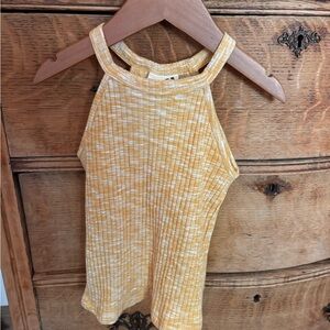 Stylish Yellow Kids Tank Top